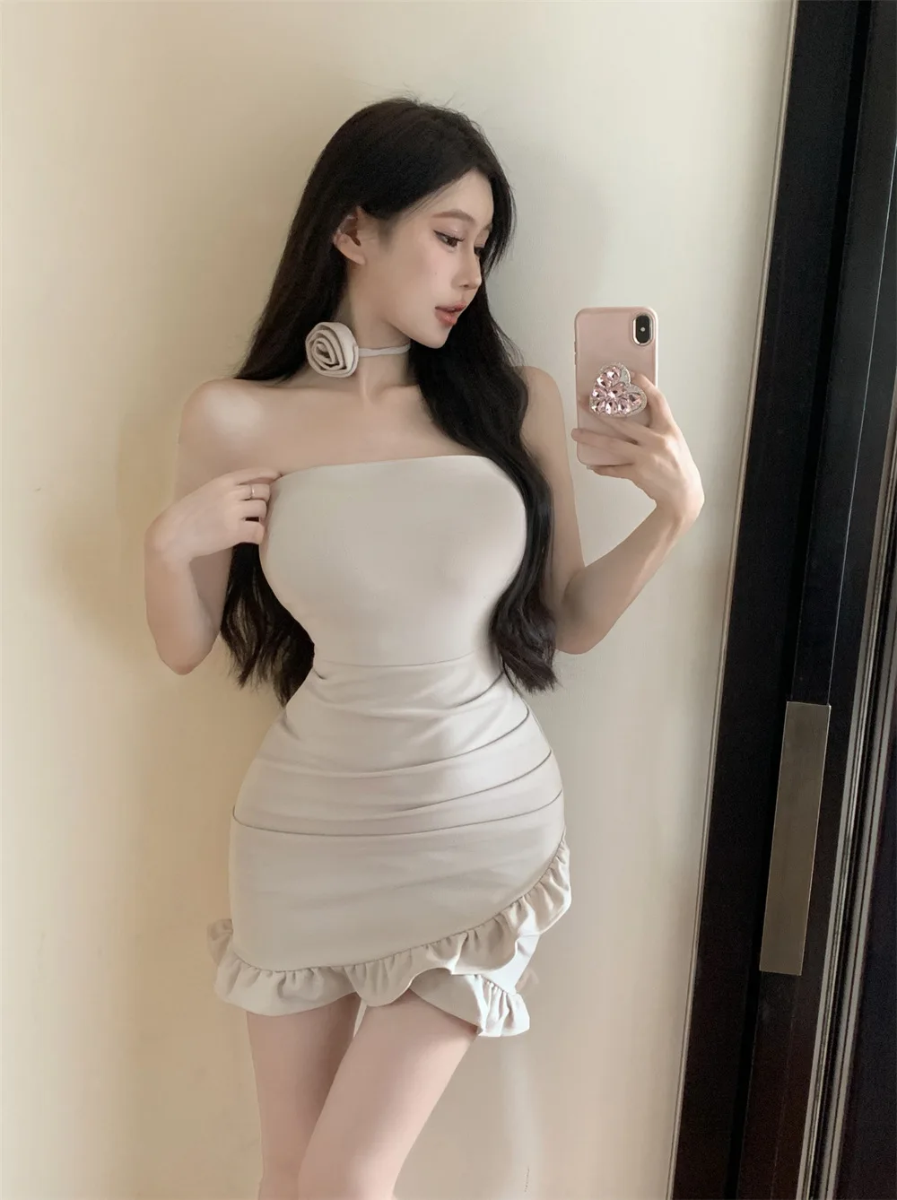 Sexy Sleeveless Party Mini Tight Female Dress Elegant and Pretty Chic Harajuku Korean Style Beach Fashion Women's Dresses