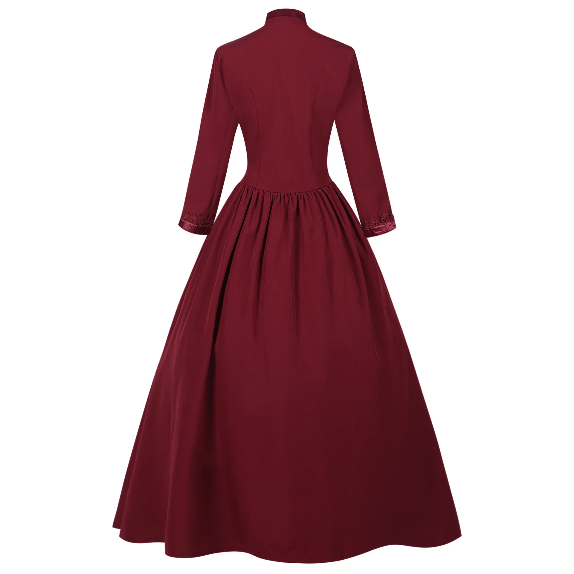 New Medieval Gothic Victorian Civil War Ball Gown Queen Princess Dress Masquerade Royal Gothic Elegant Vampire Bride Swing Dress