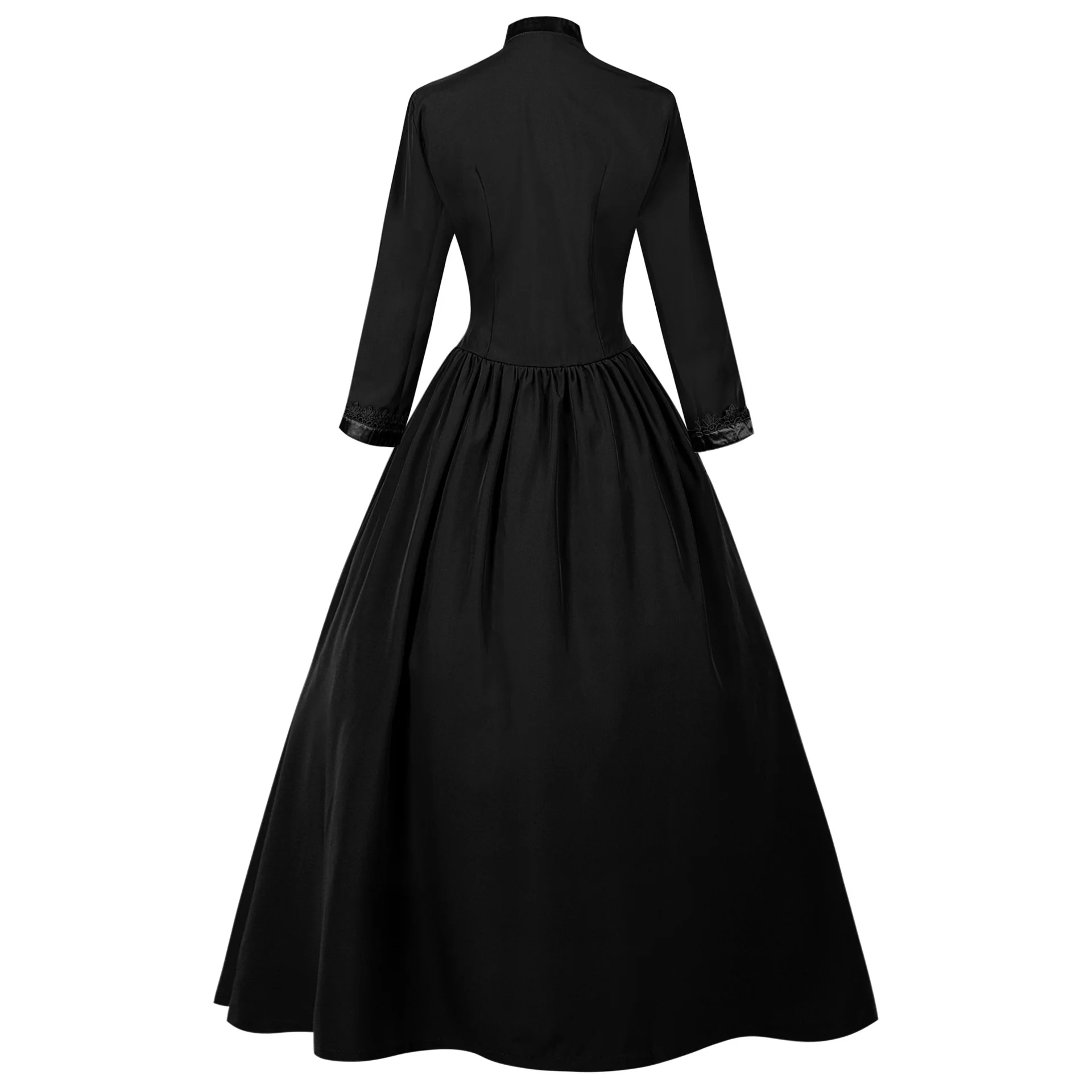 New Medieval Gothic Victorian Civil War Ball Gown Queen Princess Dress Masquerade Royal Gothic Elegant Vampire Bride Swing Dress