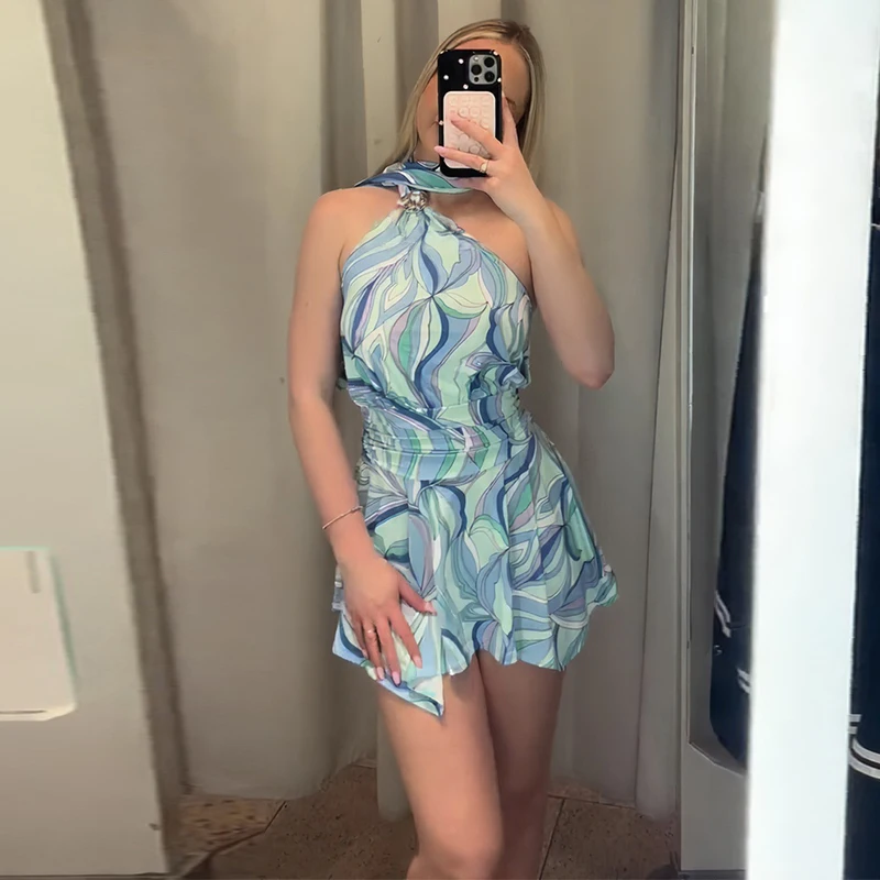 Sexy Hollow Out Long Party Dress Women Pleated Sleeveless Backless A-line Beach Dresses 2026 Summer Lady Chic Solid Holiday Robe