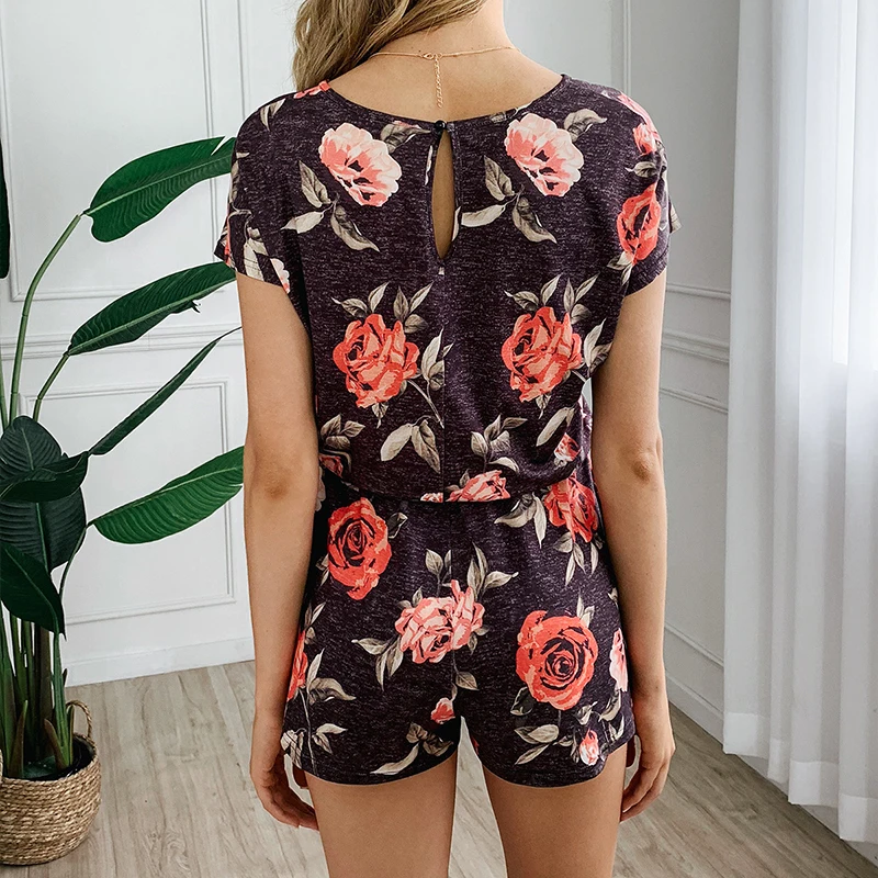 Customizable Women Dress Summer Sexy V-neck Casual Solid Dress