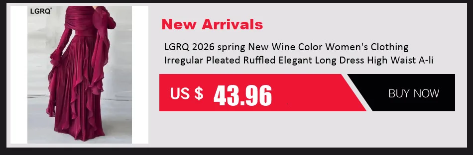 LGRQ early autumn turtleneck full sleeves shinny ruffles pullover Arabic styles floor length vacation dress female vestido