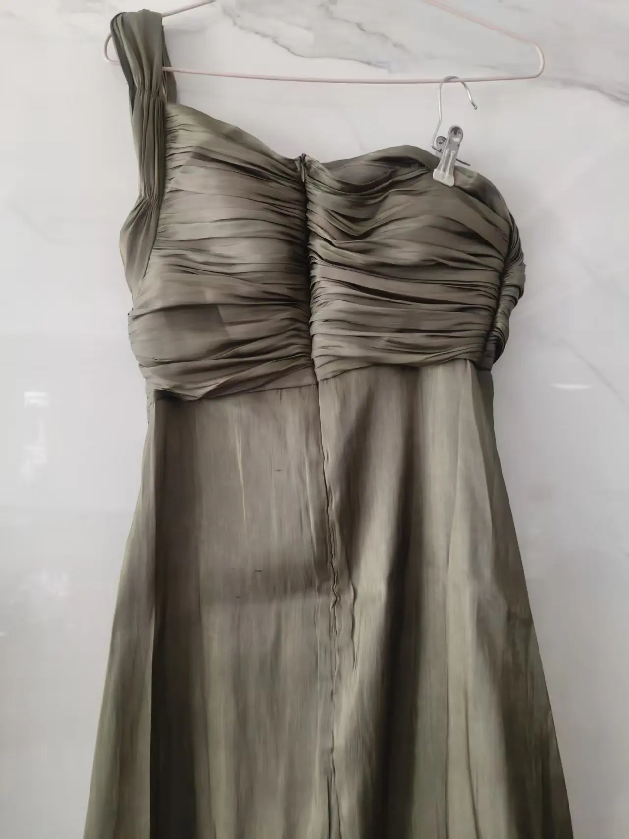 2025 Spring Summer New Fashion Pleated Dress for Women Chic Elegant Off Shoulder Sleeveless High Waist Evening Long Dresses