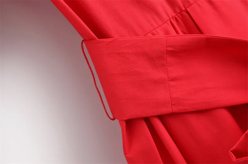 Women's Short Sleeve Shirt Dress With Casual Pockets Decoration Classic Long Dresses Summer Fashion Lapel Vestidos Para Mujer