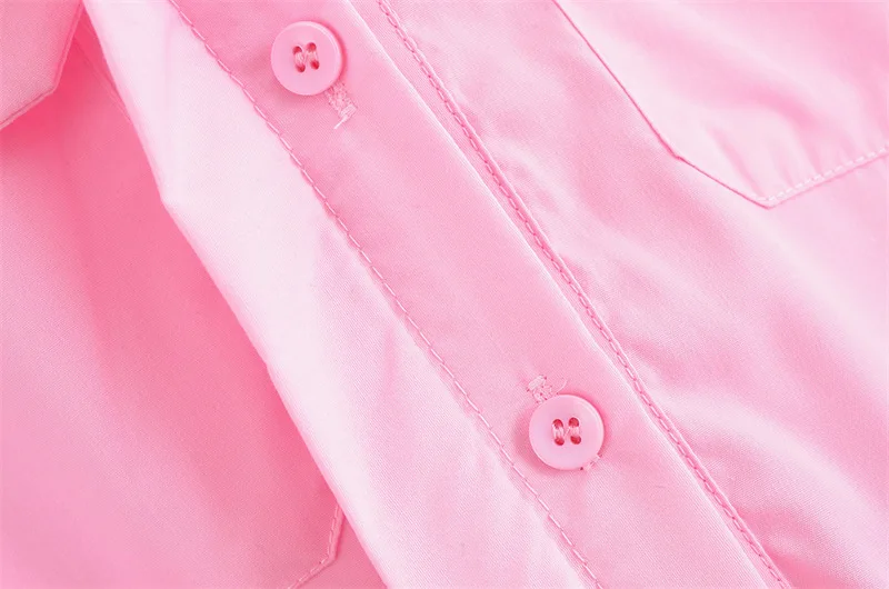 Women's Short Sleeve Shirt Dress With Casual Pockets Decoration Classic Long Dresses Summer Fashion Lapel Vestidos Para Mujer