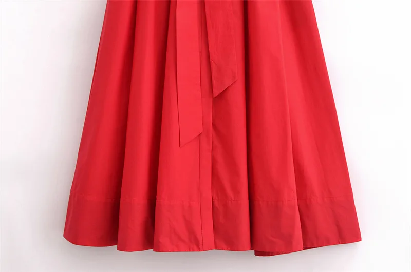 Women's Short Sleeve Shirt Dress With Casual Pockets Decoration Classic Long Dresses Summer Fashion Lapel Vestidos Para Mujer
