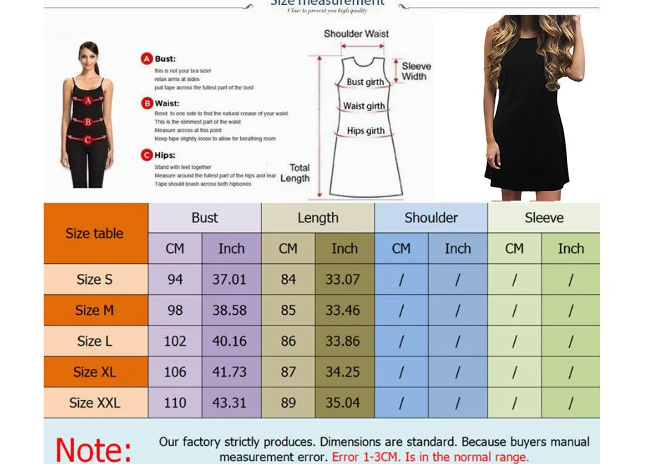 Women's Black Sleep Tank Dress Red Lips Women's Black Tank Top Dress Summer Sleeveless Loose and Comfortable Soft Vacation Punk