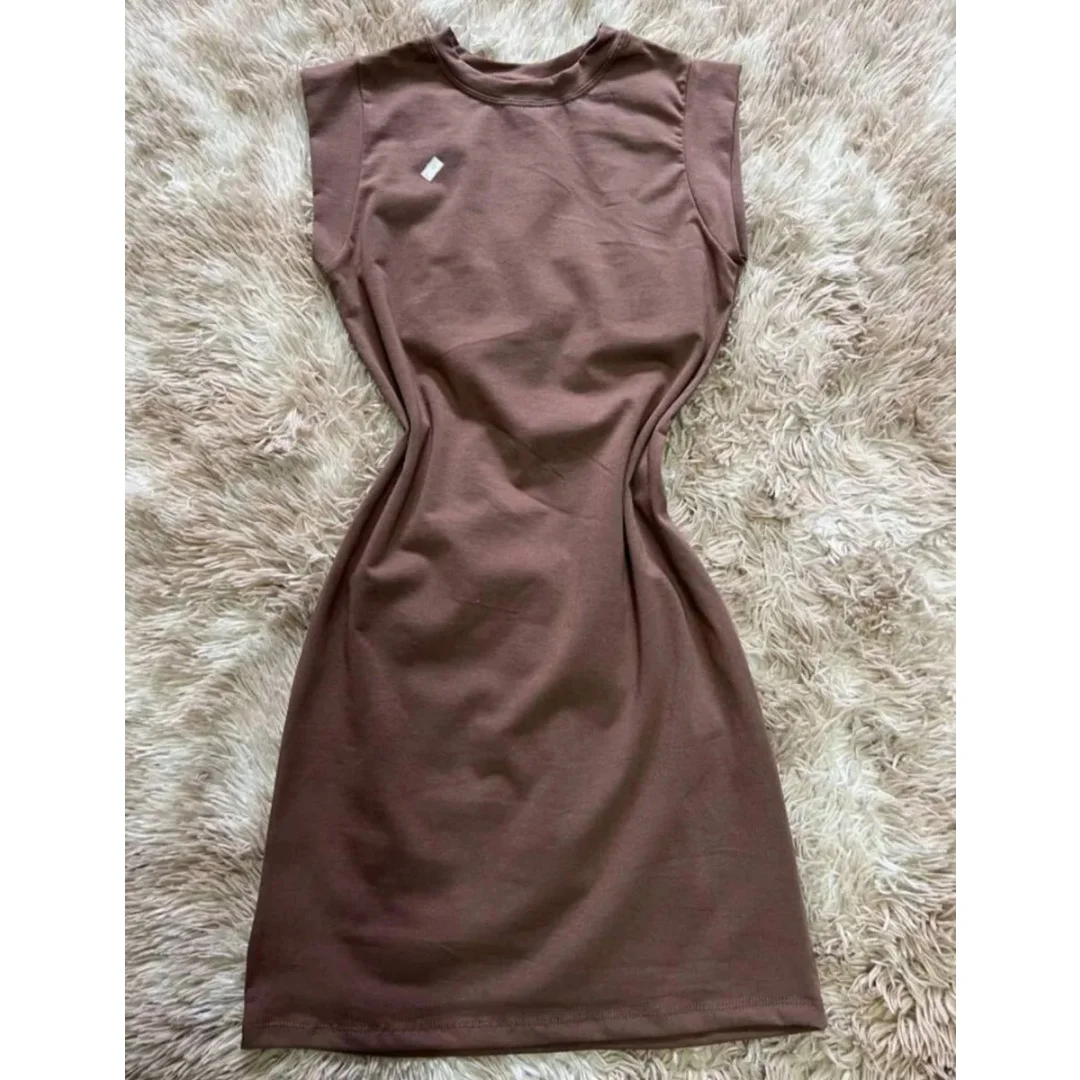Sexy Sleeveless Cotton Dress Delicate Colors Soft Comfortable Fit Summer Date Night Casual Outfit for Women