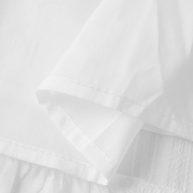 Bohemian Puff Sleeve Maternity Dress Women Square Neck A-line Mini Ruffled Dresses Fairy Vintage Loose Fit Flowy Short Dress