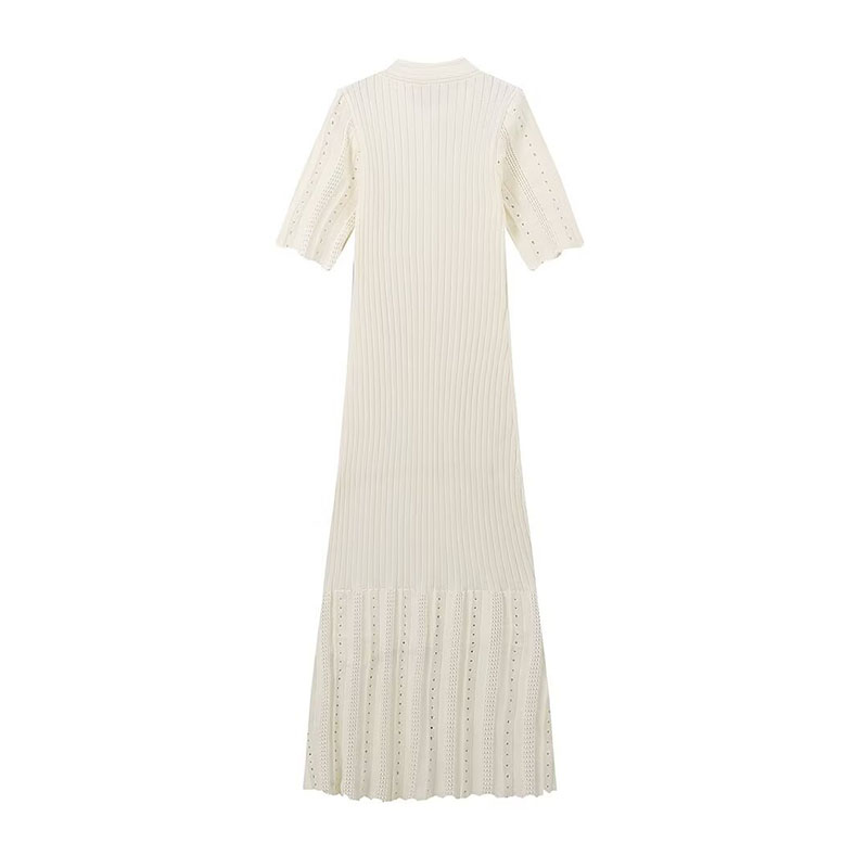Fashion Patchwork Pleated Maxi Dress Women Elegant Ruffle Hem Knitted Long Dress Female 2025 New Summer Evening Party Vestidos