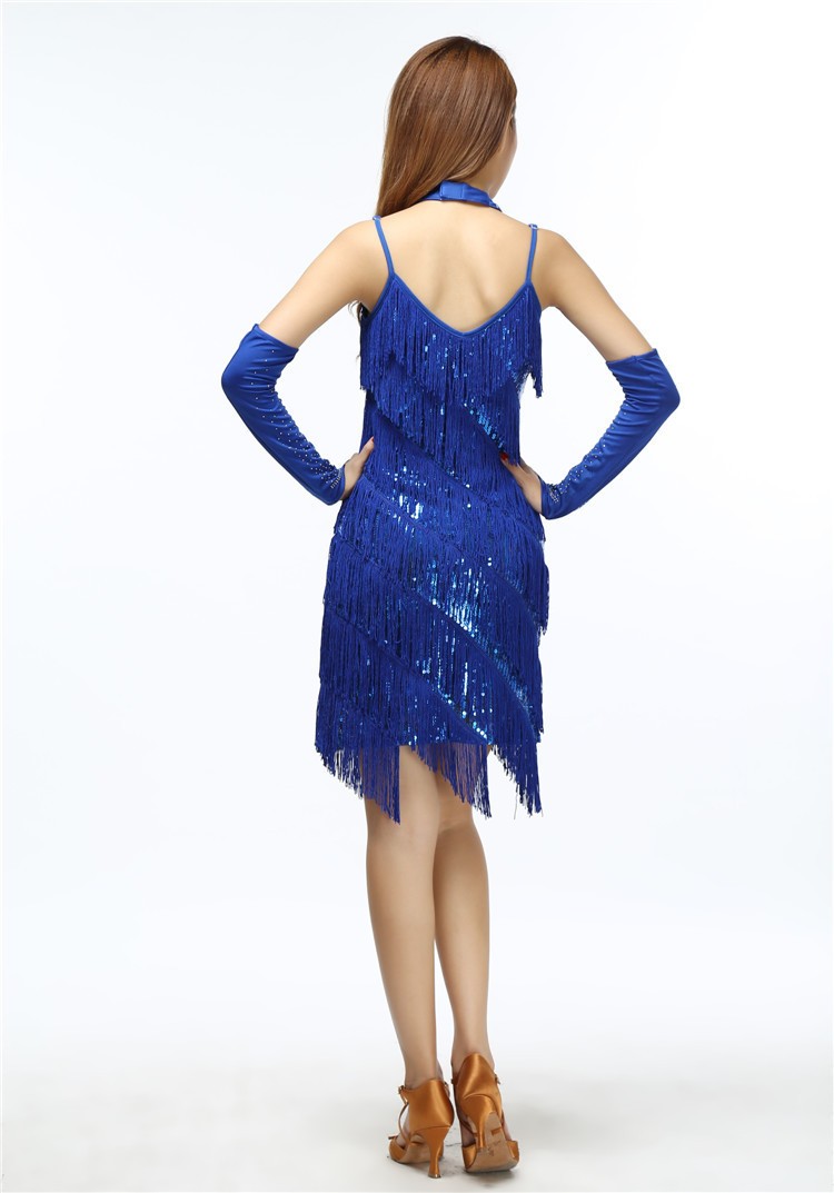 Women 1920s Vintage Great Gatsby Party Sequin Dress Sexy V-Neck Summer Cami Dress Gold Fringe Dress Vestidos Flapper Costumes