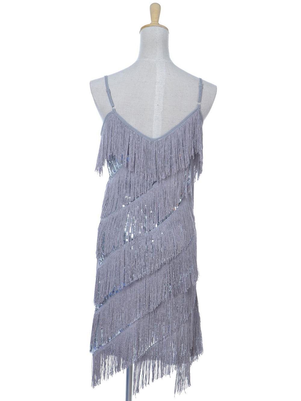 Women 1920s Vintage Great Gatsby Party Sequin Dress Sexy V-Neck Summer Cami Dress Gold Fringe Dress Vestidos Flapper Costumes