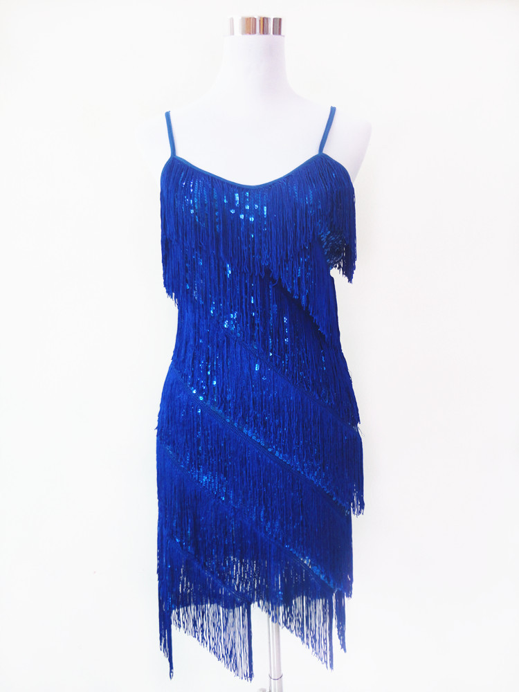 Women 1920s Vintage Great Gatsby Party Sequin Dress Sexy V-Neck Summer Cami Dress Gold Fringe Dress Vestidos Flapper Costumes