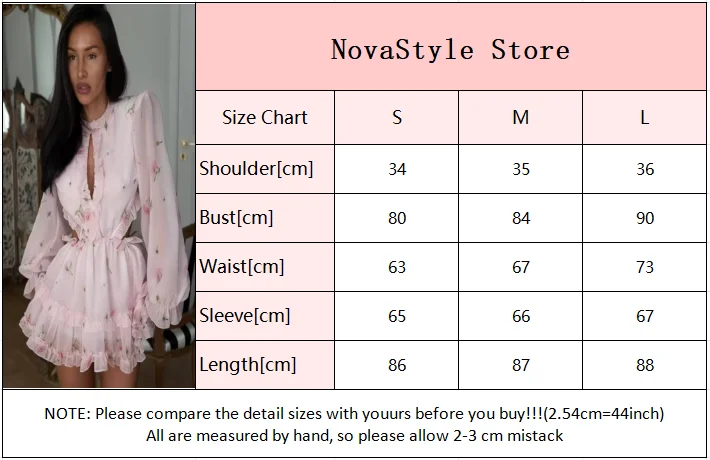 Floral Printed Backless Mini Dress Women Elegant O Neck Long Sleeved Ruffles A-line Dresses Summer Chic Female Holiday Vestido