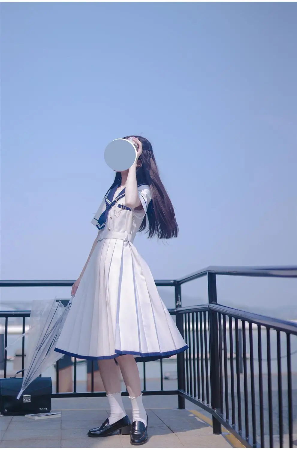 2024 New Japanese Academic Style Sweet Women's Dress Sailor Collar Kawaii Vestidos Female Lolita Dresses Summer Cute Women's JK