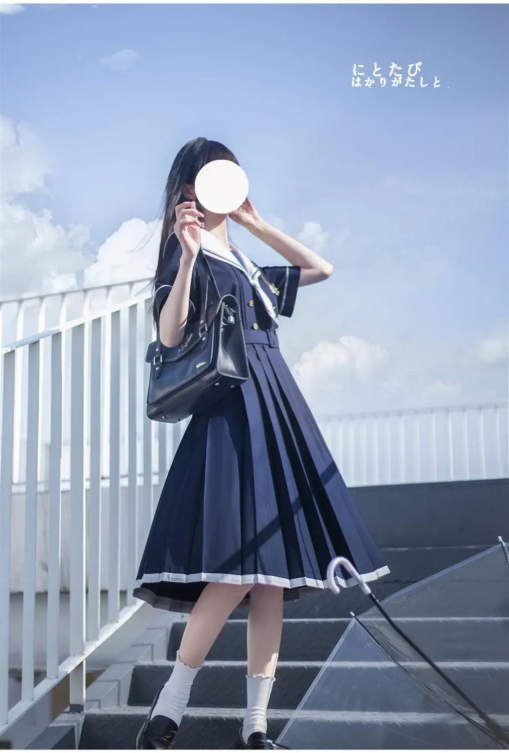 2024 New Japanese Academic Style Sweet Women's Dress Sailor Collar Kawaii Vestidos Female Lolita Dresses Summer Cute Women's JK