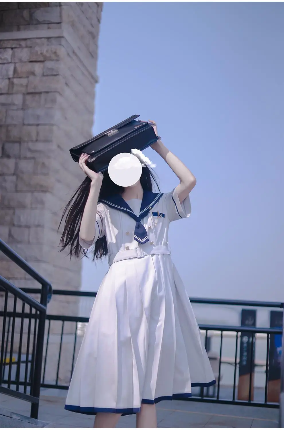 2024 New Japanese Academic Style Sweet Women's Dress Sailor Collar Kawaii Vestidos Female Lolita Dresses Summer Cute Women's JK