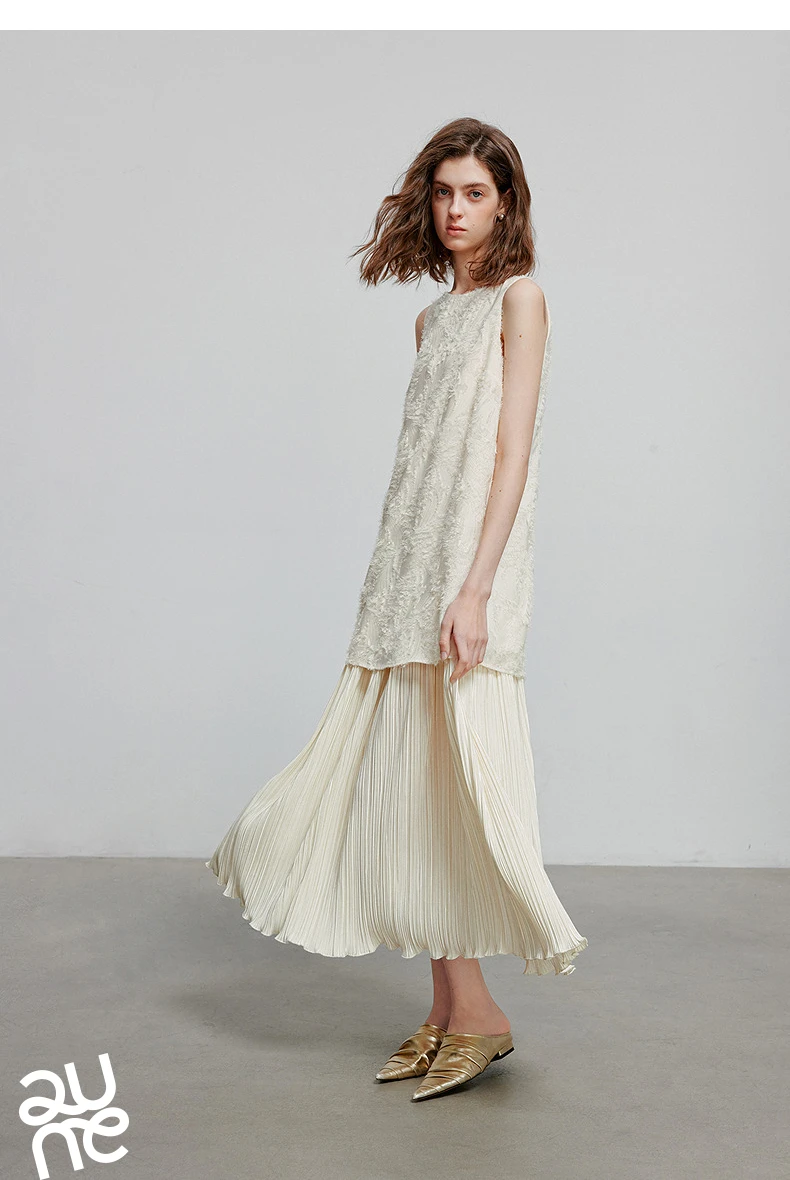 TOYOUTH Women Dress 2025 Summer New Elegant Dress 8529054