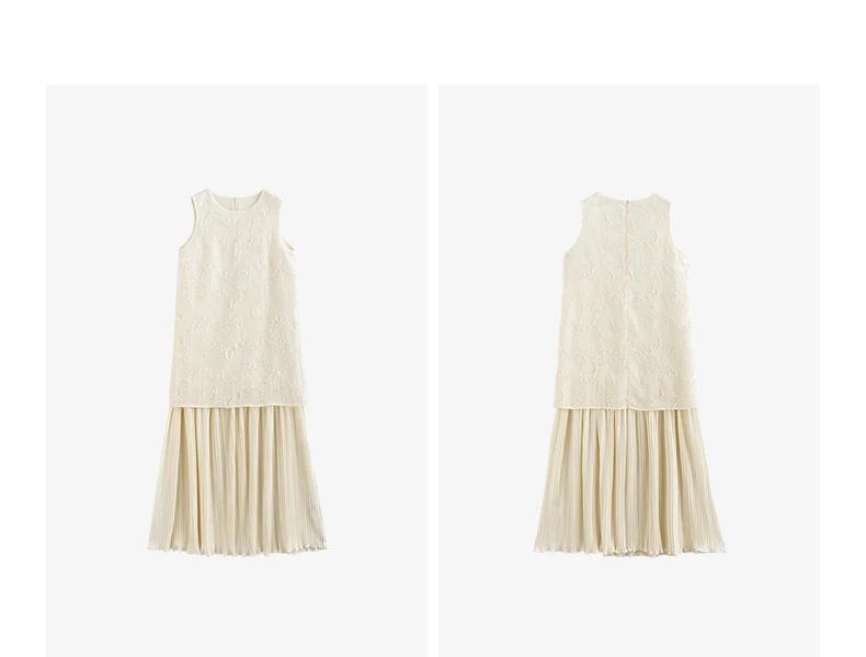 TOYOUTH Women Dress 2025 Summer New Elegant Dress 8529054