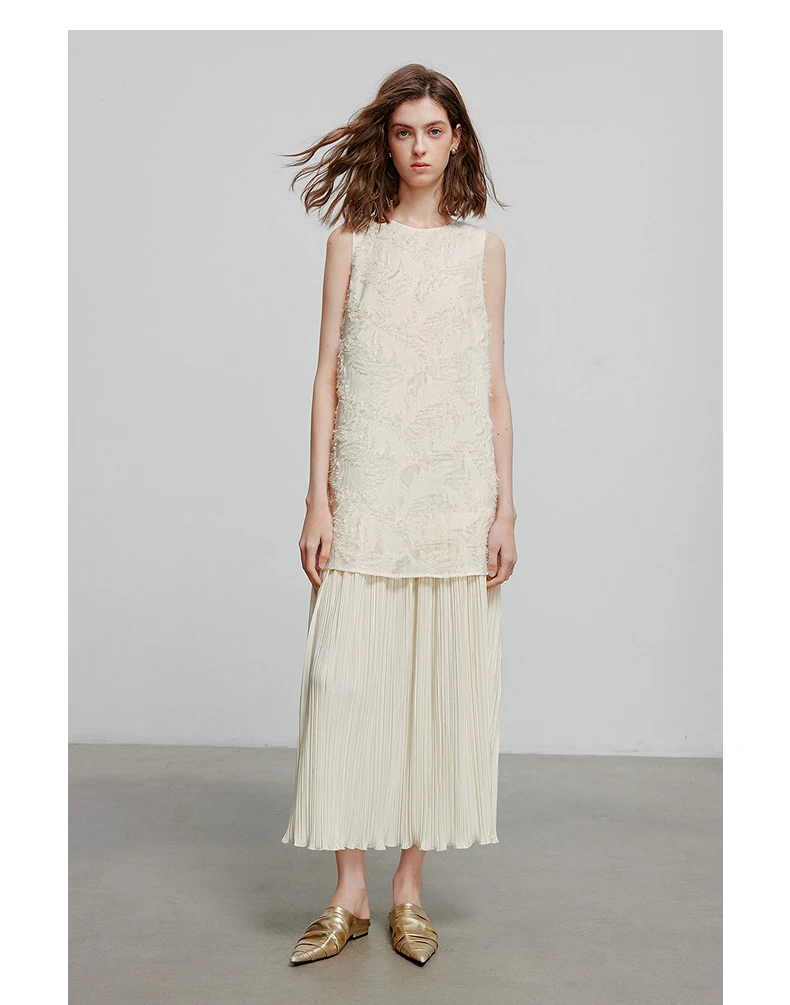 TOYOUTH Women Dress 2025 Summer New Elegant Dress 8529054