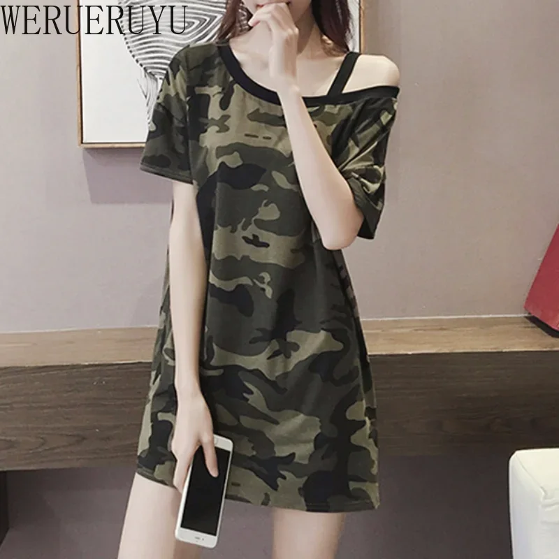 Striped Print Short Sleeve Midi Dress Summer Aesthetic Clothes Korean Fashion Casual Harajuku Dresses for Women 2023 Vestidos