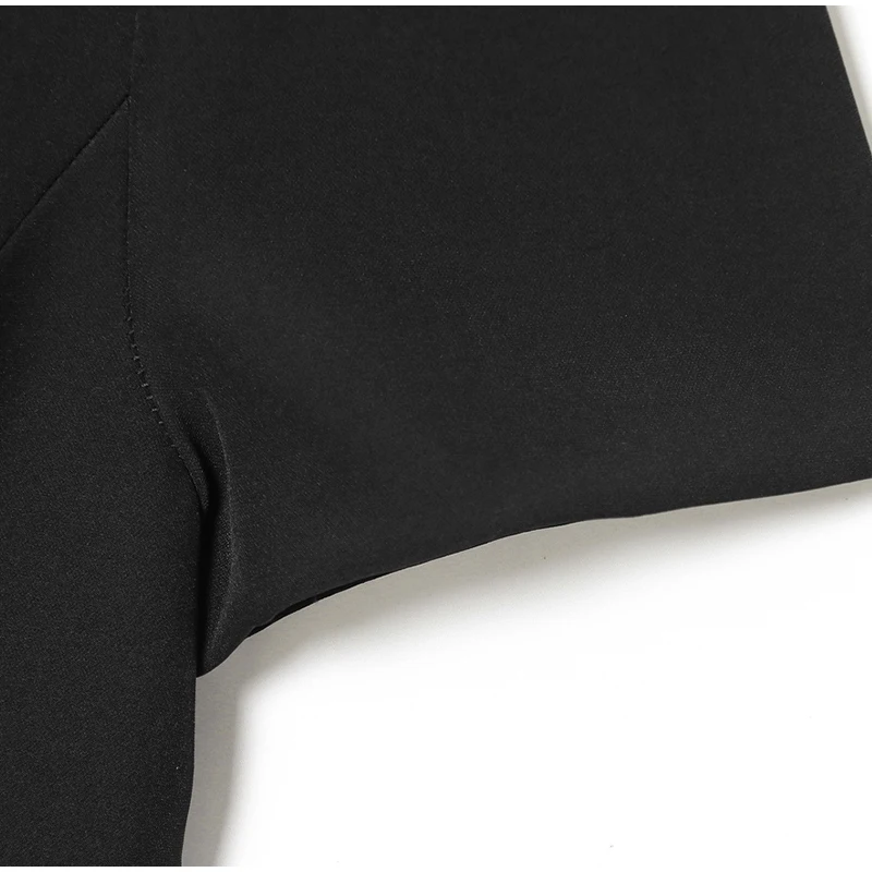 Fashion Evening Party Female Short Dresses Elegant Black Short Sleeve Women's Mini Dress 2026 New Lady Chic Evening Party Robes