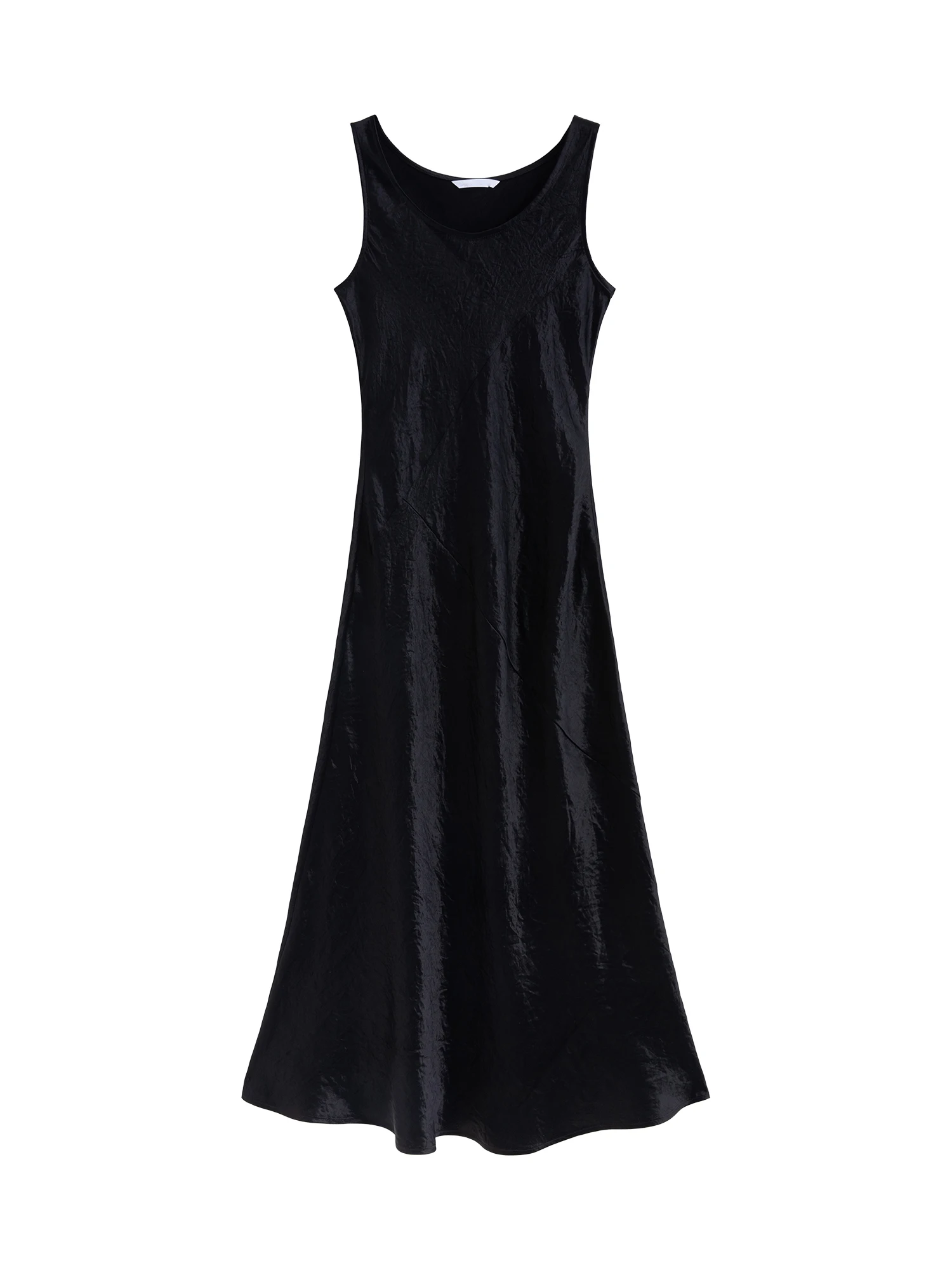 ZIQIAO Little Luxury Acetate Bias Cut Temperament Dress Women's Summer 2025 New Style 25ZQ91103