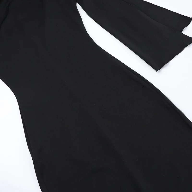 Women's Hot Sweetheart Long Dress New Fashion Asymmetric Temperament Slim Package Hip Simple Tie Dresses