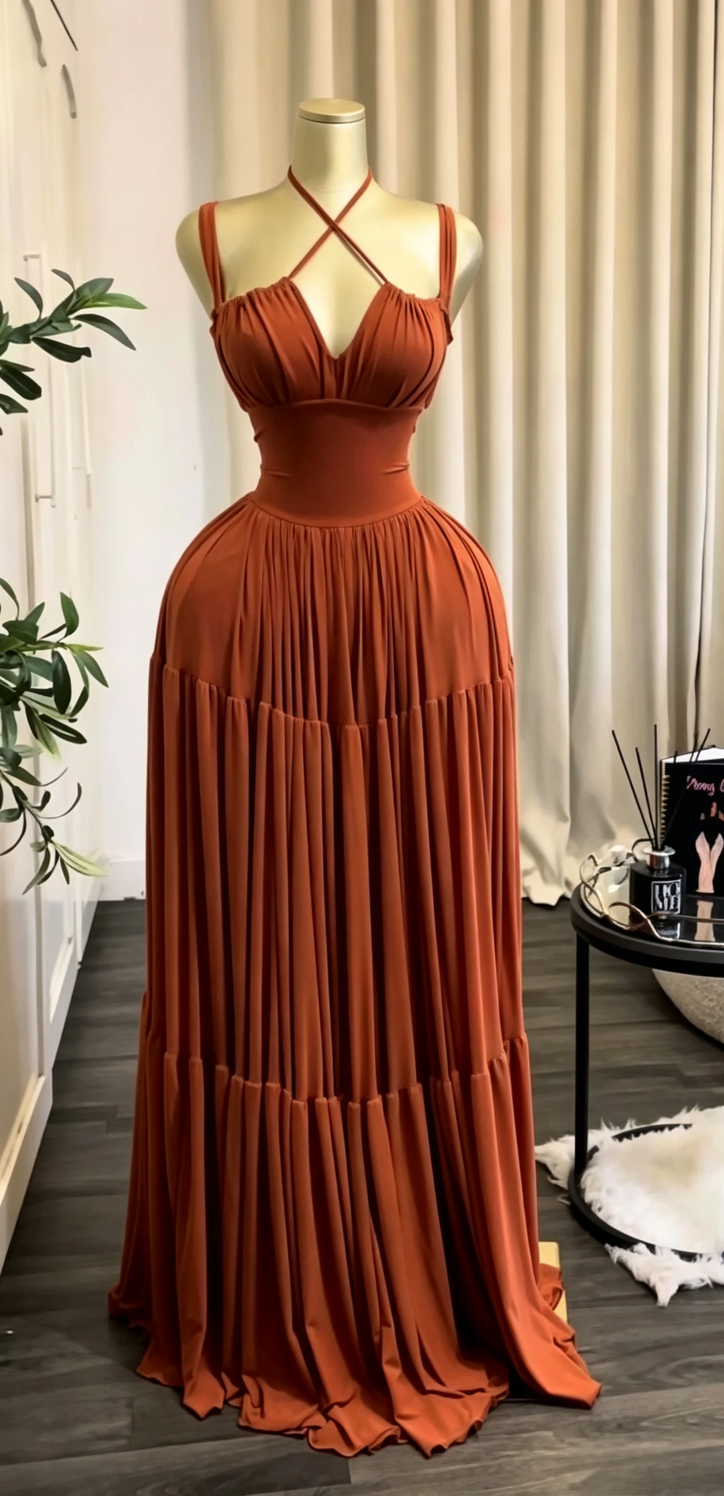 CM.YAYA 2026 Summer Women Strap Sleeveless Big Swing Long Maxi Dress Cocktail Evening Birthday Beach Sexy Vacation Party Dresses