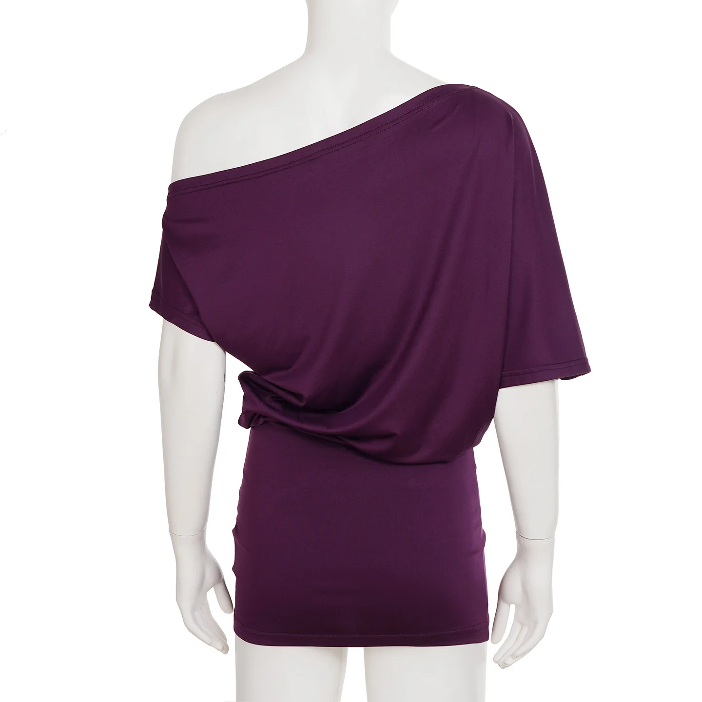BOOFEENAA Asymmetrical Off Shoulder Mini Dresses 2025 Woman Clothes Fashion Sexy Summer Dress C77-BE20