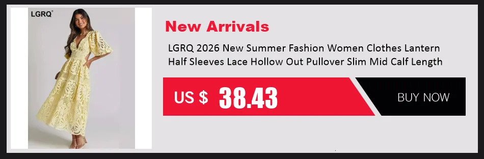LGRQ 2026 New Summer Fashion Women Clothes Round Neck Lantern Sleeves Satin Short Dress With Shorts Under Two Pieces Set