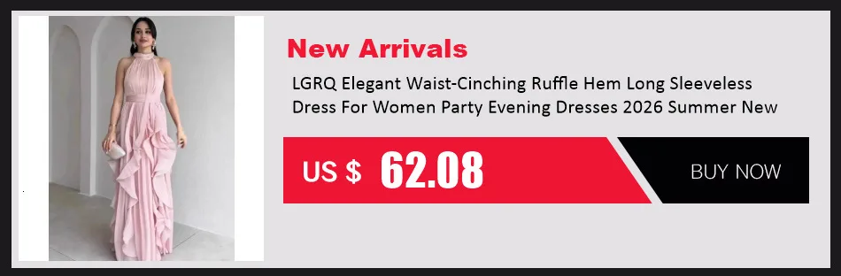 LGRQ 2026 New Summer Fashion Women Clothes Round Neck Lantern Sleeves Satin Short Dress With Shorts Under Two Pieces Set