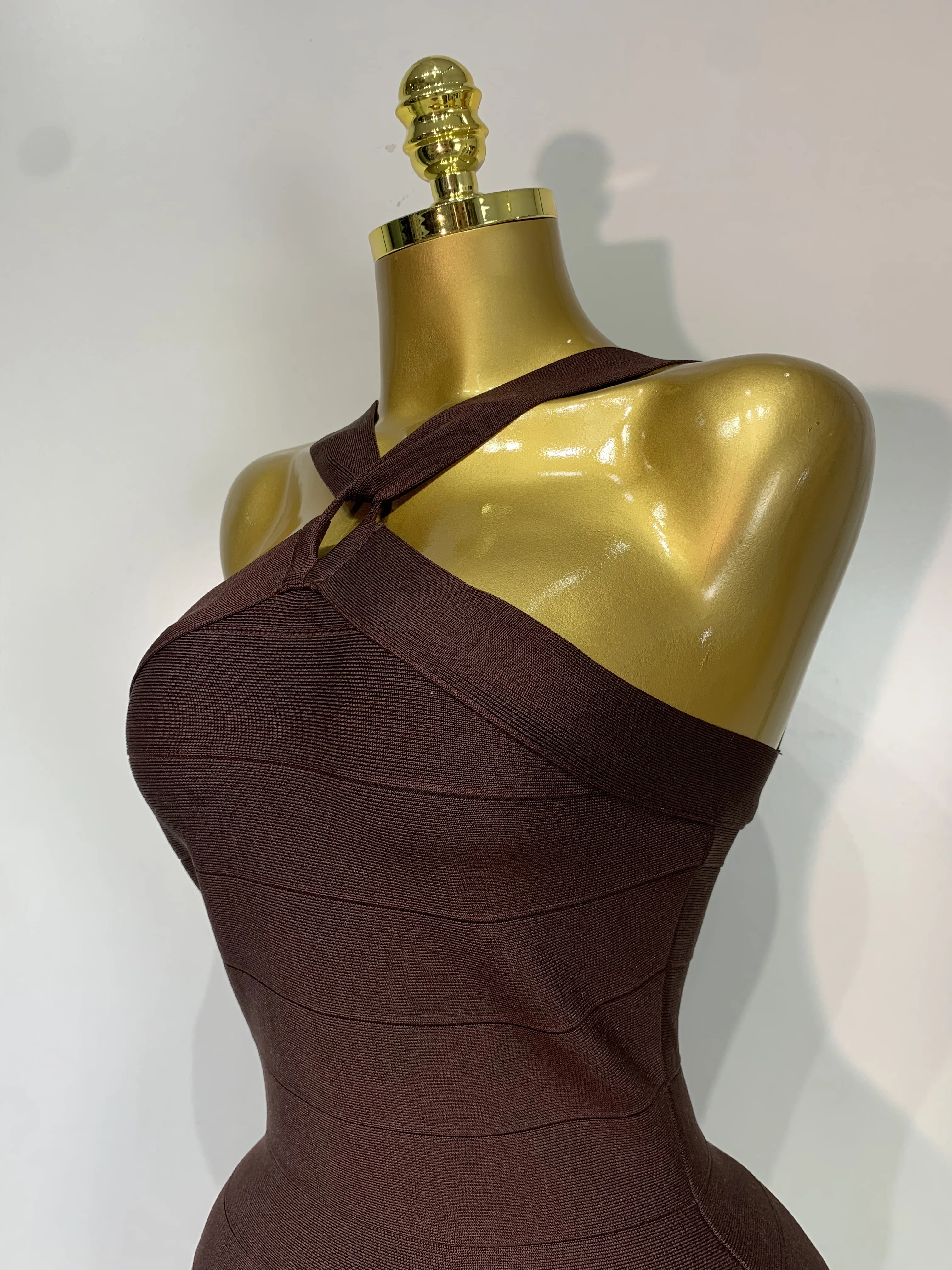 Women Sexy Backless Pink Bodycon Mini Bandage Dresses Elegant Evening Party Luxury Birthday Nightclub Cocktail Prom Gown