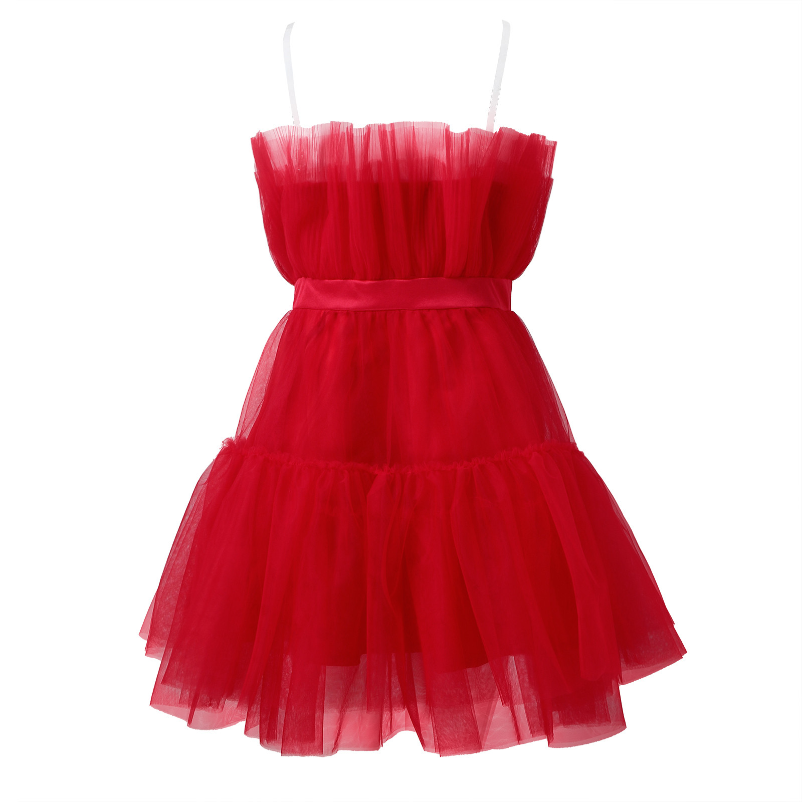 Women Tutu Wrap Dress Mesh Yarn Strapless Mini Dress Elegant Solid Color Wedding Party Dresses Bridesmaid Prom Gown Vestidos