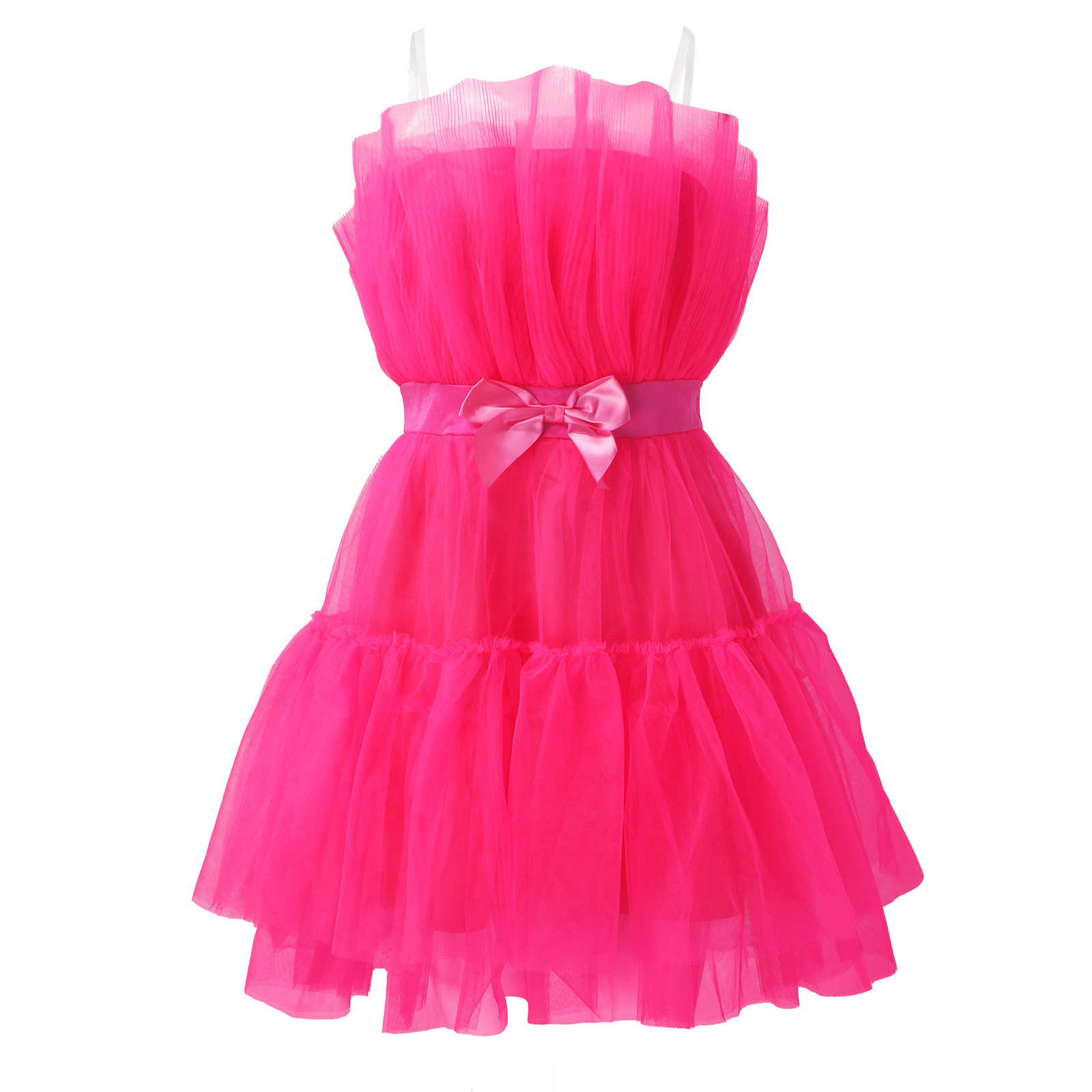 Women Tutu Wrap Dress Mesh Yarn Strapless Mini Dress Elegant Solid Color Wedding Party Dresses Bridesmaid Prom Gown Vestidos