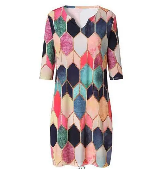 Women Loose Spring Vintage Ruffles Befree Dress Large Big Printed Sexy Summer Boho Casual Party Elegant Dresses Plus Sizes