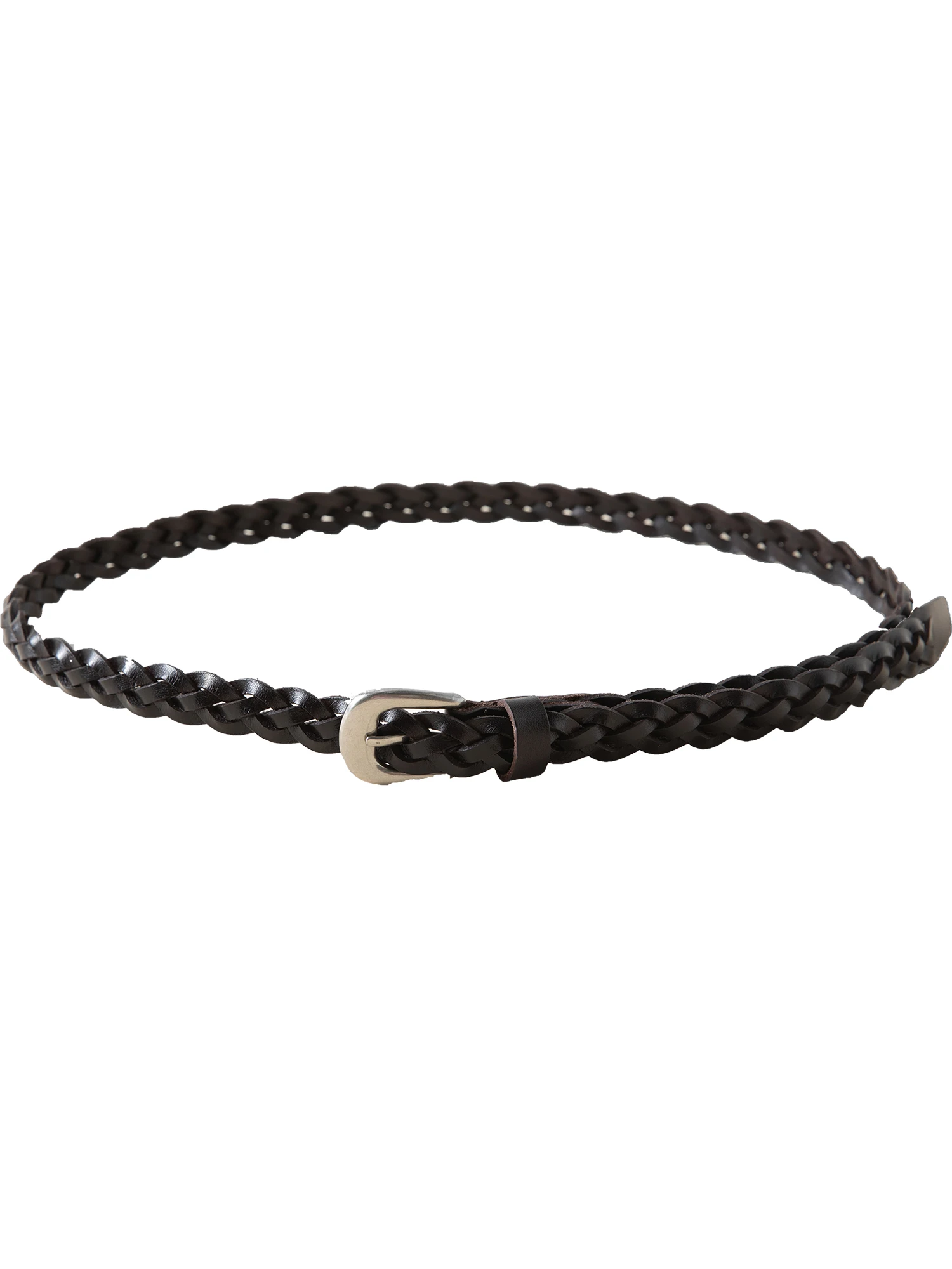 ZIQIAO 2026 Spring Women's Handwoven Cowhide Leather Belt - Braided Design Adjustable Waistband for Casual Daily Wear