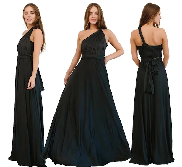 Rust Bridesmaid Dress Infinity Multiway Maxi Bridesmaid Dress Formal Wrap Wedding Evening Dress Wedding Cocktail Floor Length