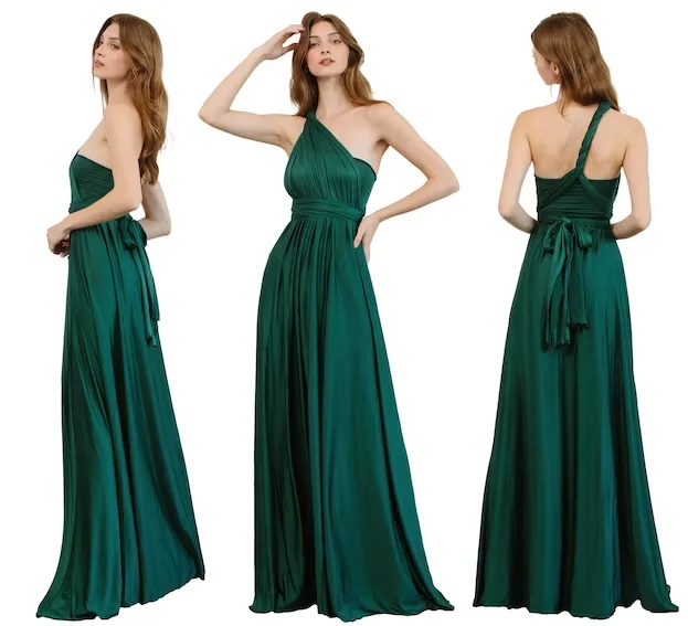 Rust Bridesmaid Dress Infinity Multiway Maxi Bridesmaid Dress Formal Wrap Wedding Evening Dress Wedding Cocktail Floor Length