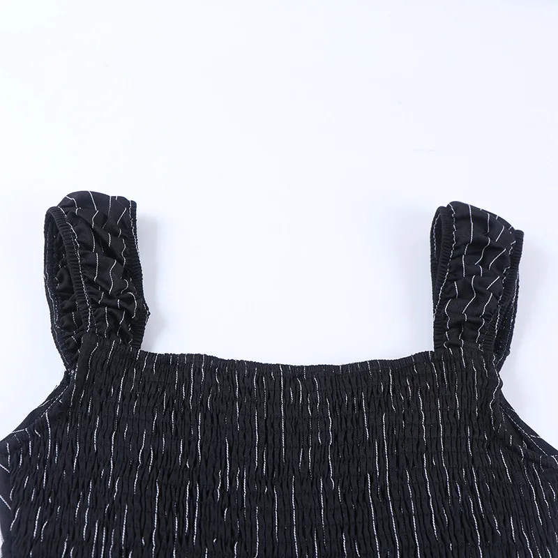 Goth Dark Lolita Outfits Cyber Y2K Striped Bandage Mini Dresses Sweet Lace Stitch Hem Cake Dress Mall Gothic Straps Party Gown