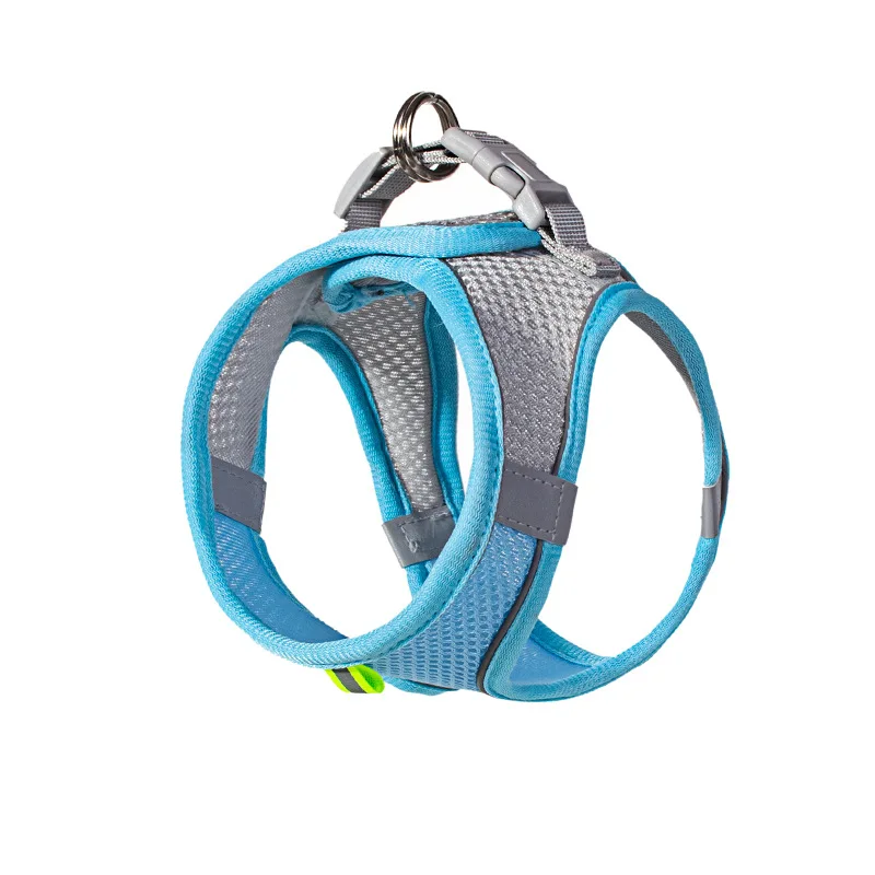 Adjustable Puppy Cat Harness Vest Dog Harness Leash Set for Small Dogs French Bulldog Chihuahua Pug Outdoor Walking Lead Leash