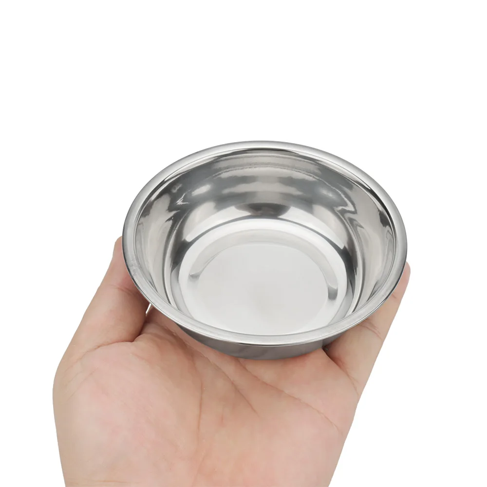 Dog Bowl Stainless Steel Pet Feeding Bowl Cat Food Drinking Feeder Bowl Durable Cheap For Small Medium Big Dogs