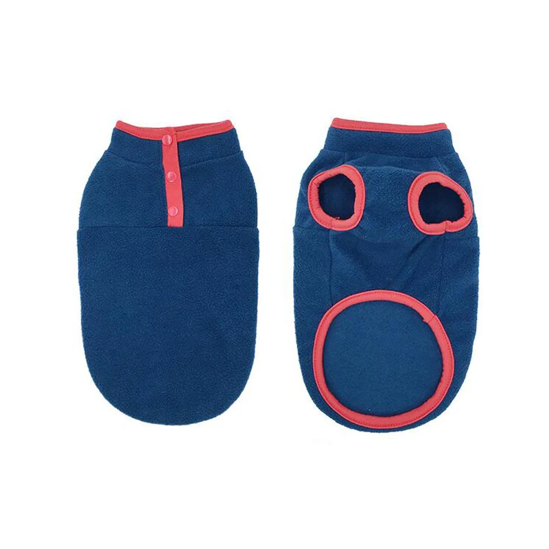 Winter Dog Clothes Soft Fleece Warm Puppy Cat Vest For Small Dogs Shih Tzu Chihuahua Jacket Pug French Bulldog Coat Pet Costume