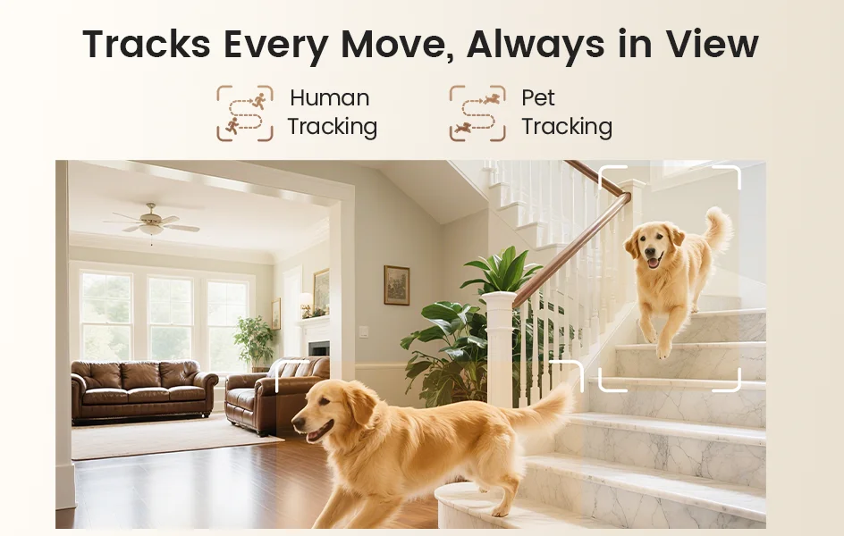 ZOSI Indoor Pan/Tilt Smart Security Camera C518 2MP 3MP 8MP 360° Baby Pet Monitor 2.4G/5G Dual-Band WiFi Home Surveillance Cam