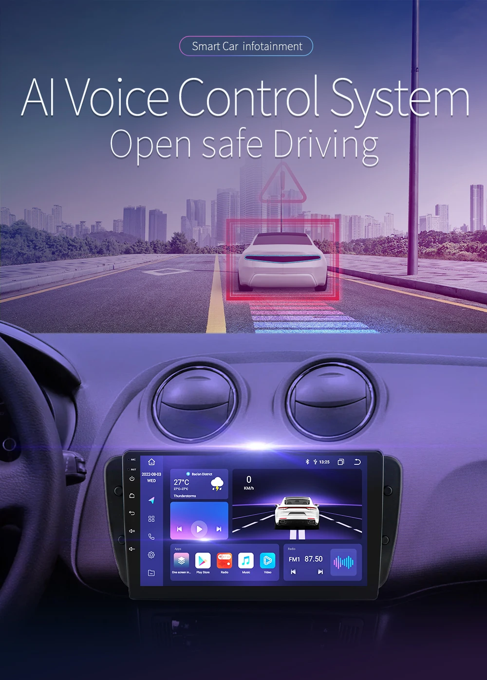 Hizpo 7862 Carplay Android Radio For Seat Ibiza 6j 2009 2010 2012 2013 MK4 AI Voice Car Multimedia GPS 2din Autoradio 8+128G RDS