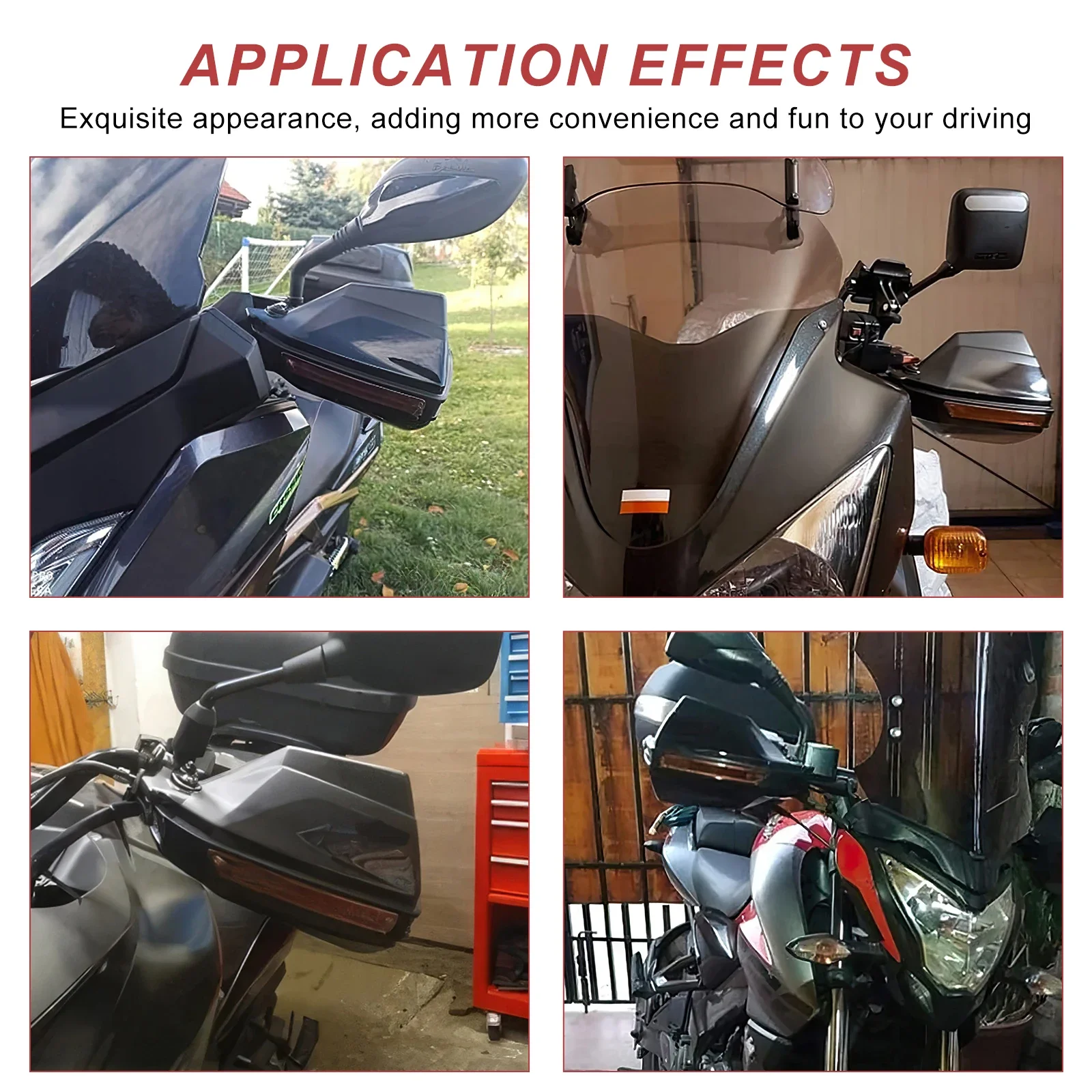 Motorcycle Hand Guard Handguard Shield Windproof Motorbike Motocross Universal Protector For Honda Yamaha Suzuki ATV