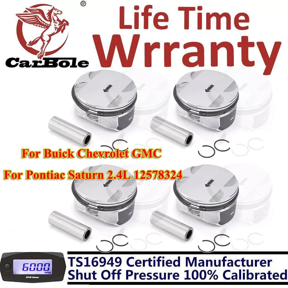 Carbole Engine Rebuild Overhaul Kit For Buick Verano Regal Chevy Equinox GMC ECOTEC 2.4L
