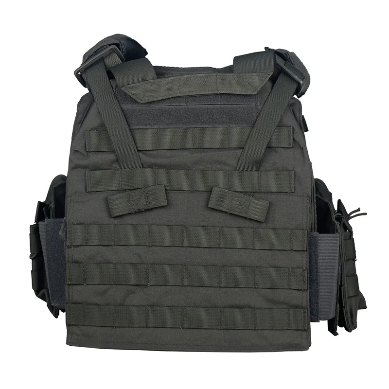 LQARMY 1000D Nylon Plate Carrier Tactical Vest Outdoor Hunting Protective Adjustable MODULAR Vest for Airsoft Combat Accessories