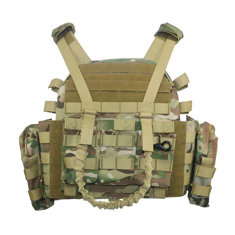 LQARMY 1000D Nylon Plate Carrier Tactical Vest Outdoor Hunting Protective Adjustable MODULAR Vest for Airsoft Combat Accessories