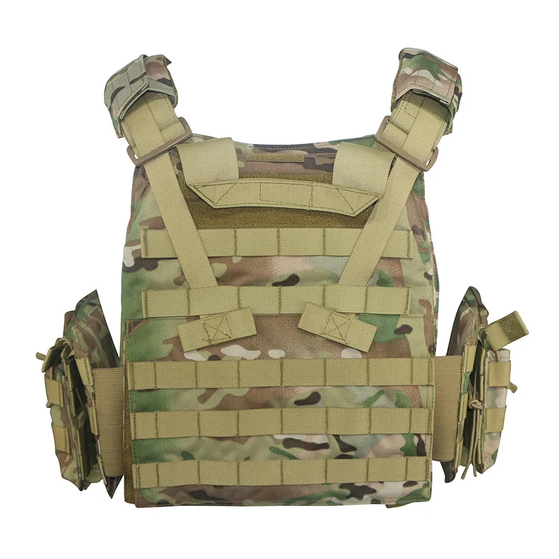 LQARMY 1000D Nylon Plate Carrier Tactical Vest Outdoor Hunting Protective Adjustable MODULAR Vest for Airsoft Combat Accessories